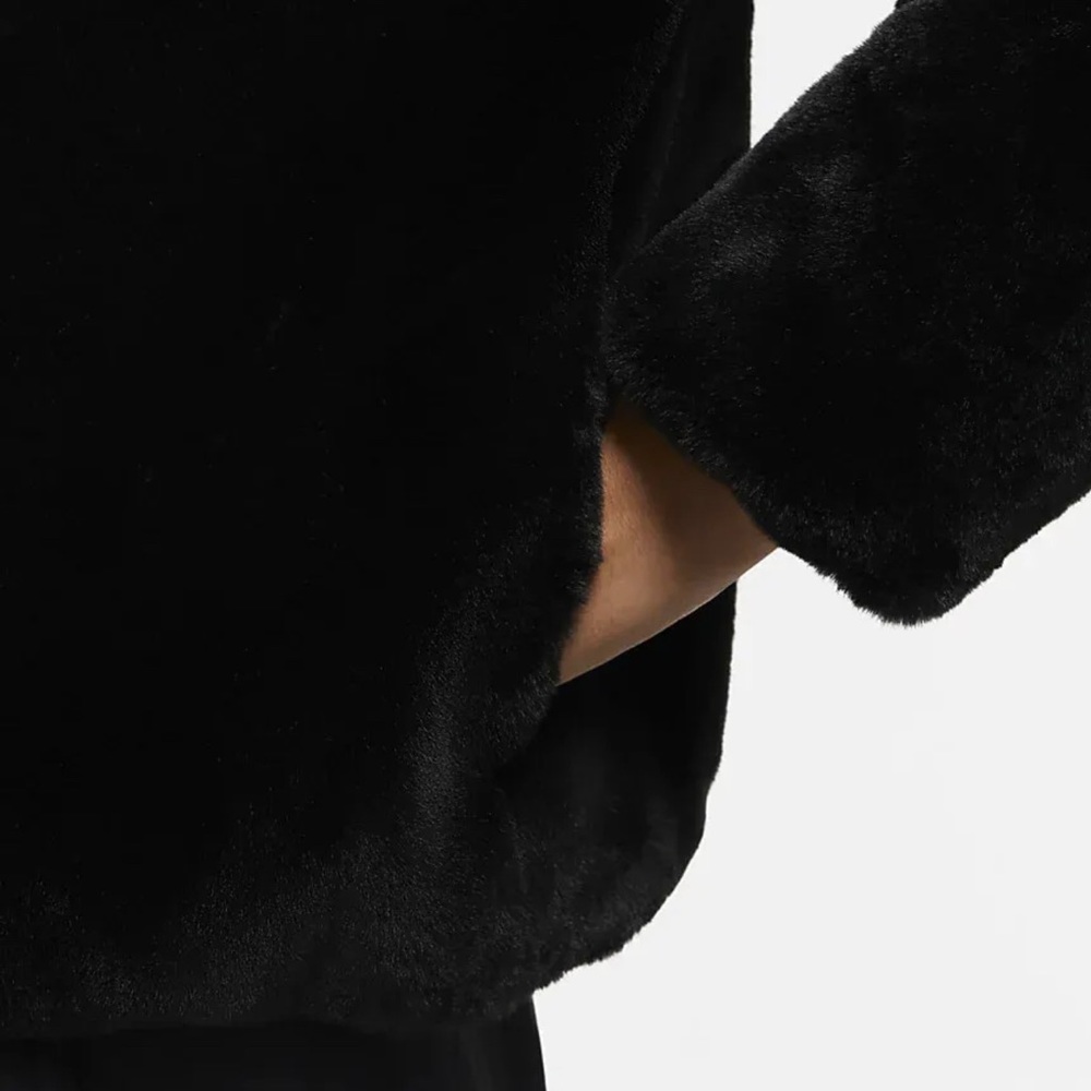 Nike Faux Fur Jacket, NIKE SWOOSH - Picture 6 of 14